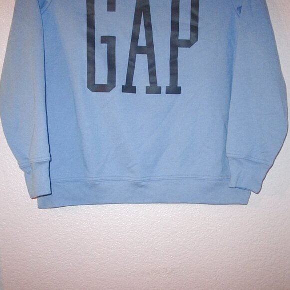 Vtg The GAP Women Sweatshirt Size M Big Spellout Long Sleeves Pullover Y2K Retro - Picture 3 of 11
